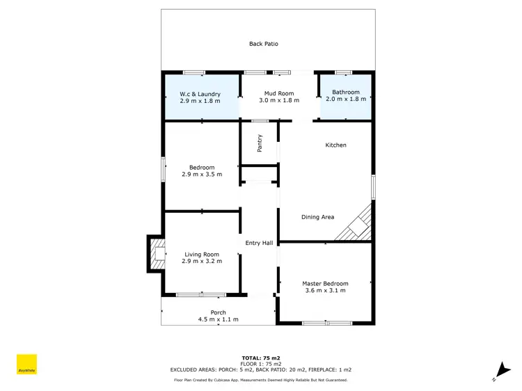 Floorplan of Homely rural property listing, 164 Yarragon-Shady Creek Road, Yarragon VIC 3823