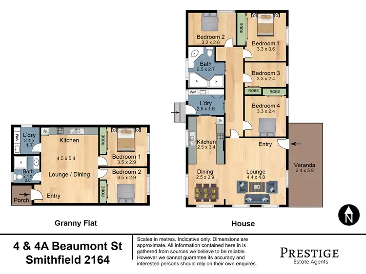 Floorplan of Homely house listing, 4 & 4A Beaumont Street, Smithfield NSW 2164