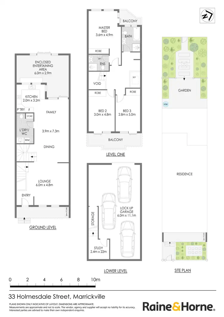 Floorplan of Homely house listing, 33 Holmesdale Street, Marrickville NSW 2204
