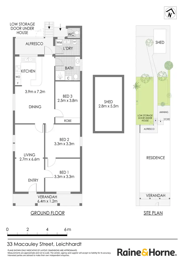 Floorplan of Homely house listing, 33 Macauley Street, Leichhardt NSW 2040