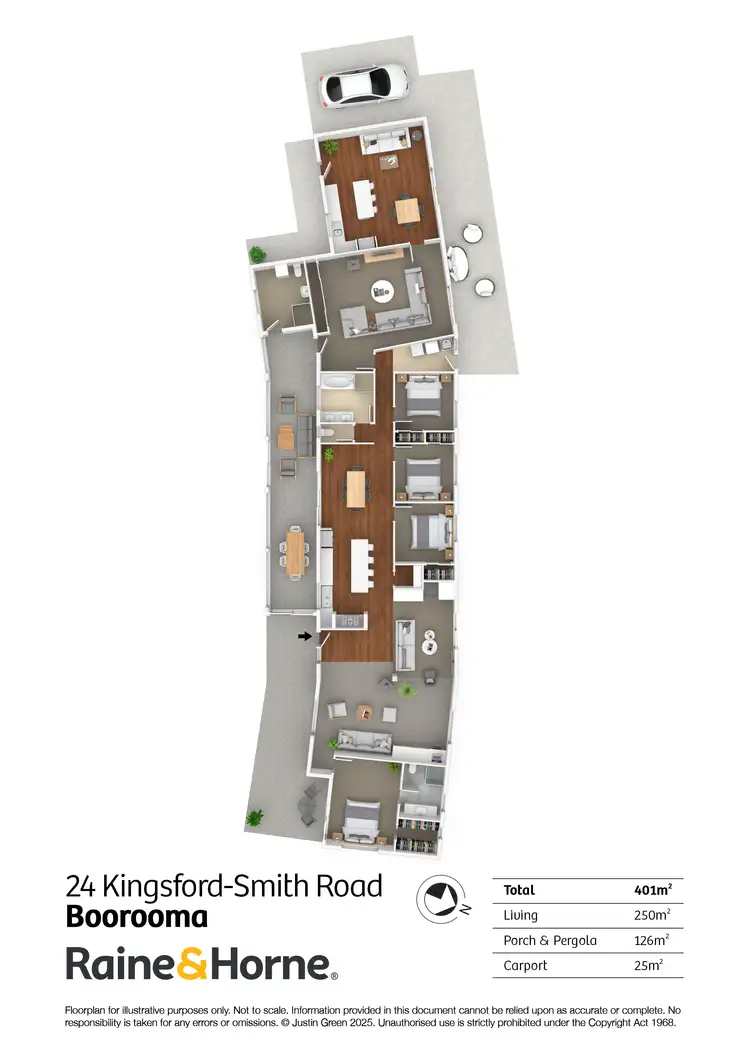 Floorplan of Homely house listing, 24 Kingsford Smith Road, Boorooma NSW 2650