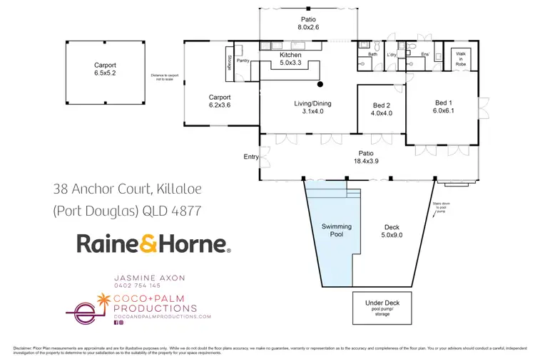 Floorplan of Homely house listing, 38 Anchor Court, Killaloe QLD 4877