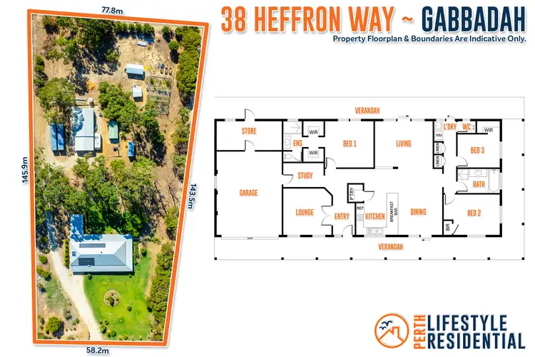 Floorplan of Homely house listing, 38 Heffron Way, Gabbadah WA 6041