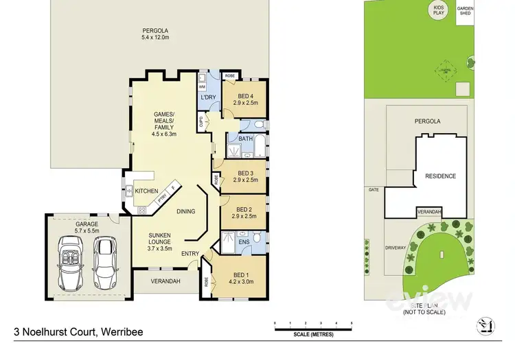 Floorplan of Homely house listing, 3 Noelhurst Court, Werribee VIC 3030