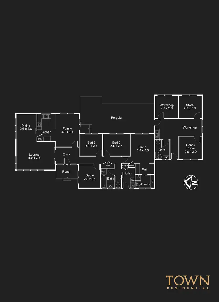 Floorplan of Homely house listing, 54 Chuculba Crescent, Giralang ACT 2617