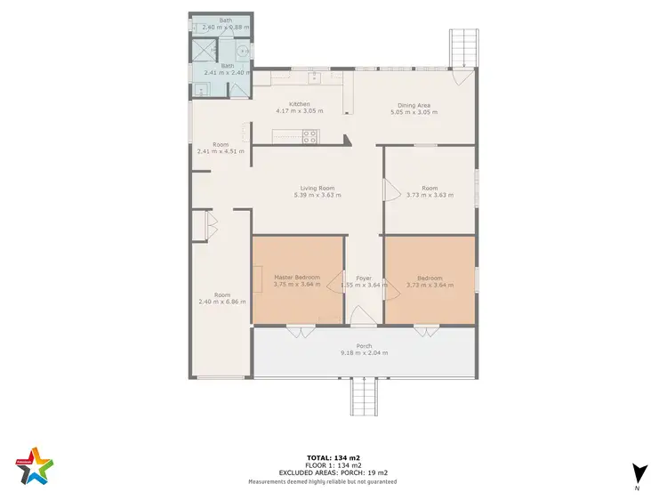 Floorplan of Homely rural property listing, 583-587 Coles Creek Road, Cooran QLD 4569