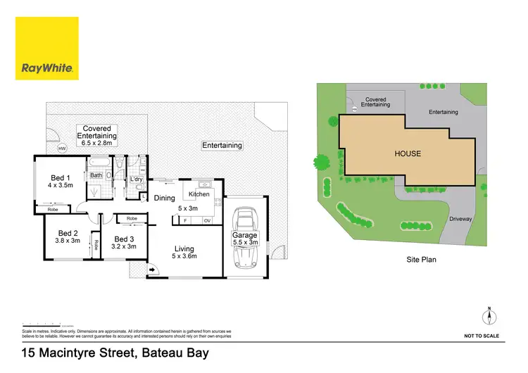 Floorplan of Homely house listing, 15 Macintyre Street, Bateau Bay NSW 2261