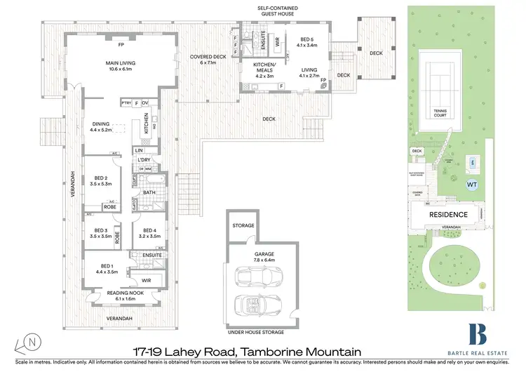 Floorplan of Homely house listing, 17-19 Lahey Road, Tamborine Mountain QLD 4272
