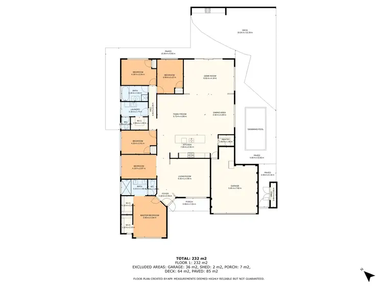 Floorplan of Homely house listing, 30 Aldenham Drive, Southern River WA 6110