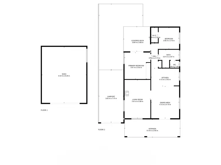 Floorplan of Homely house listing, 5 Foley Street, Euroa VIC 3666