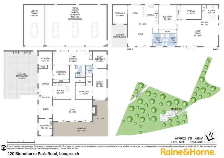 Floorplan of Homely rural property listing, 120 Binnaburra Park Road, Longreach NSW 2540