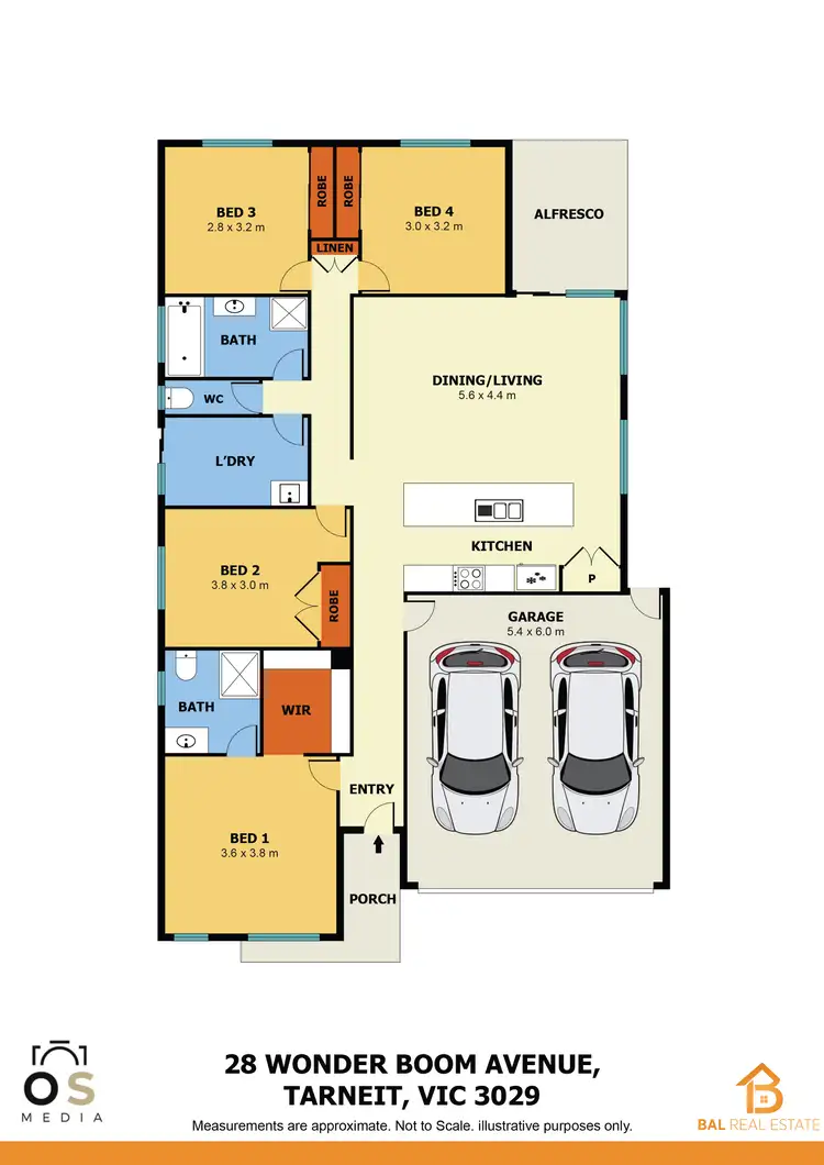 Floorplan of Homely house listing, 28 Wonderboom Avenue, Tarneit VIC 3029