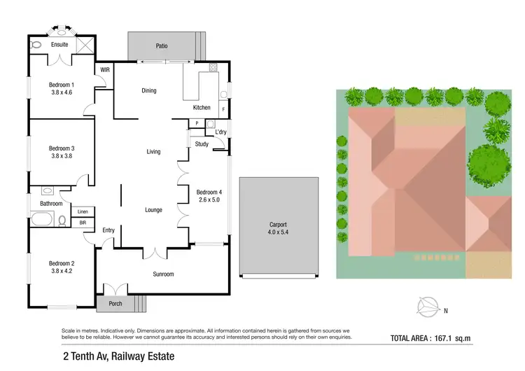 Floorplan of Homely house listing, 2 Tenth Avenue, Railway Estate QLD 4810