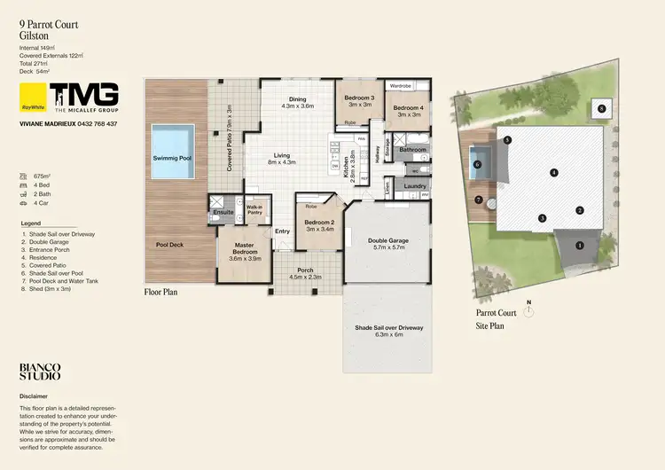Floorplan of Homely house listing, 9 Parrott Court, Gilston QLD 4211