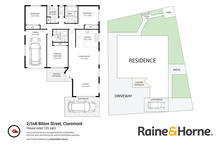 Floorplan of Homely house listing, 2/14B Bilton Street, Claremont TAS 7011