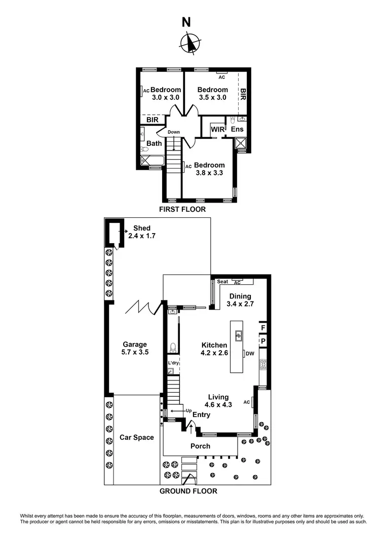 Floorplan of Homely house listing, 32A Chandler Street, Williamstown VIC 3016