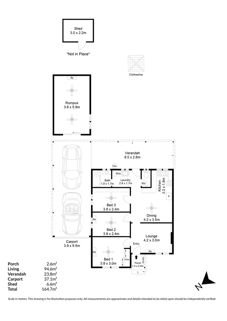 Floorplan of Homely house listing, 6 Redlynch Road, Salisbury North SA 5108