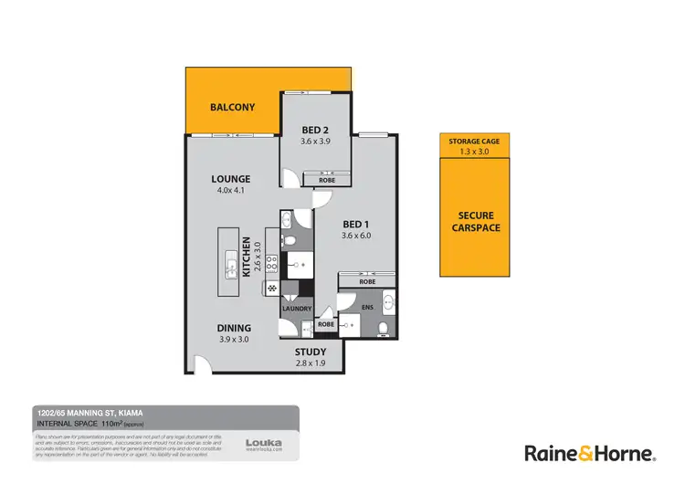 Floorplan of Homely apartment listing, 1202/65 Manning Street, Kiama NSW 2533