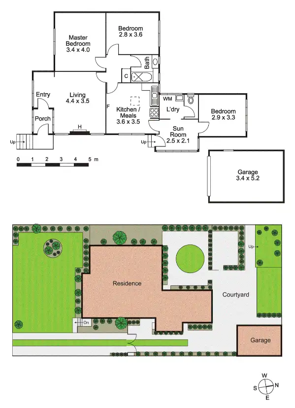 Floorplan of Homely house listing, 8 Moore Crescent, Reservoir VIC 3073