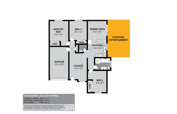Floorplan of Homely house listing, 6/14 Hanover Close, South Nowra NSW 2541