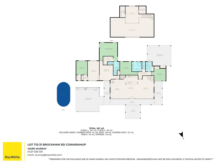 Floorplan of Homely house listing, PL 712, 31 Brockman Road, Cowaramup WA 6284