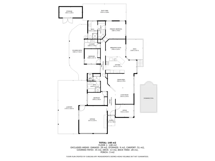 Floorplan of Homely house listing, 24 Trio Street, Cleveland QLD 4163