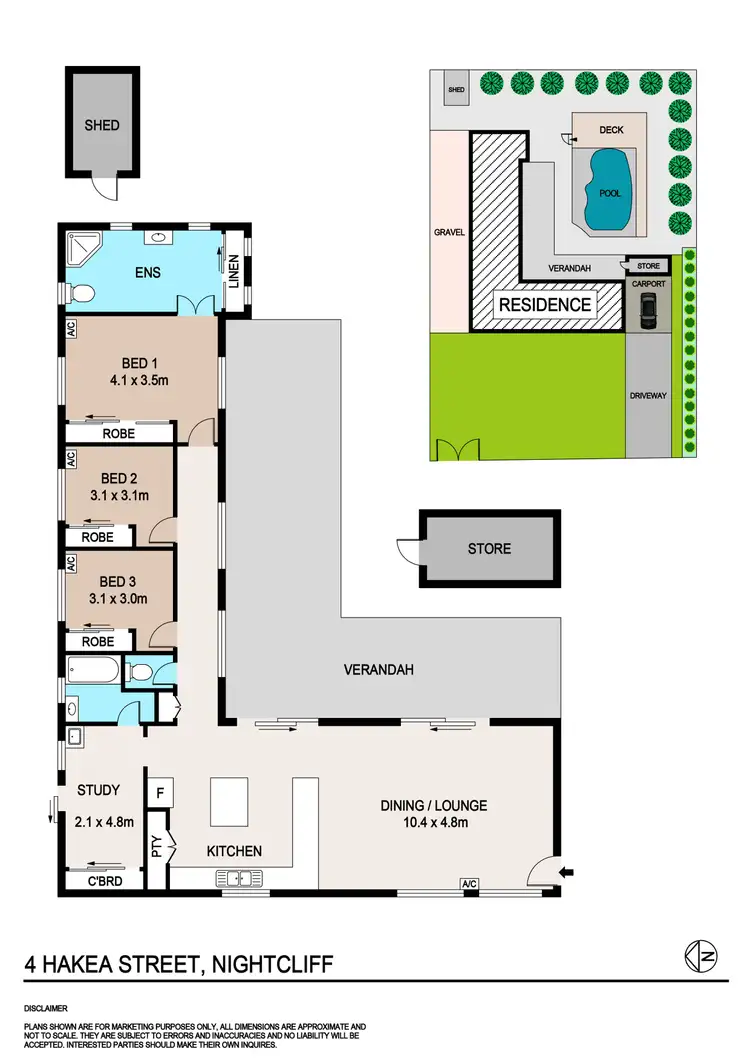 Floorplan of Homely house listing, 4 Hakea Street, Nightcliff NT 810