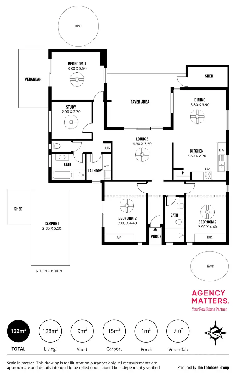 Floorplan of Homely house listing, 4 Olearia Walk, Aldinga SA 5173