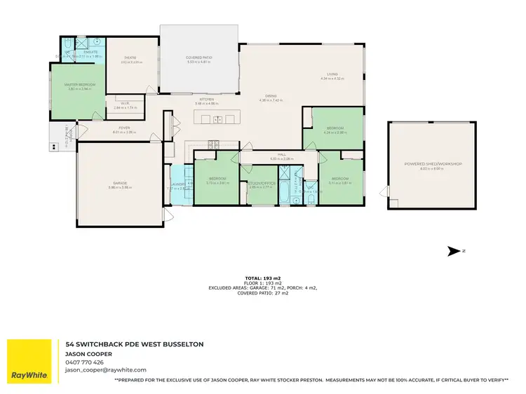Floorplan of Homely house listing, 54 Switchback Parade, West Busselton WA 6280