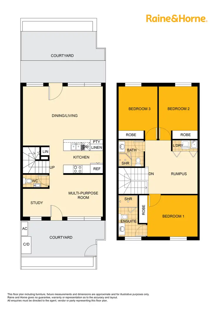Floorplan of Homely townhouse listing, 3 Mcfarlane Avenue, Googong NSW 2620