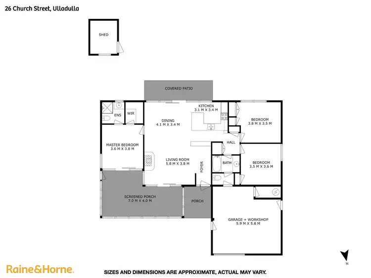 Floorplan of Homely house listing, 26 Church Street, Ulladulla NSW 2539