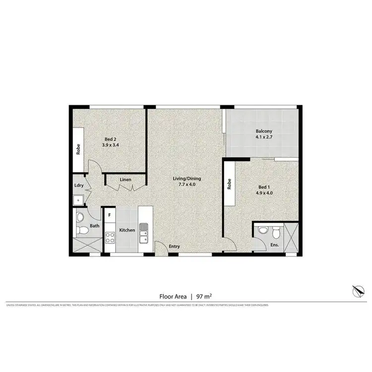 Floorplan of Homely apartment listing, 165/8 Musgrave Street, West End QLD 4101