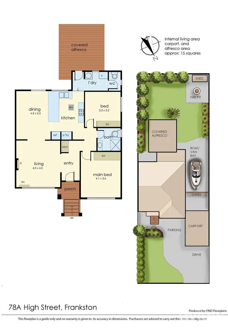 Floorplan of Homely house listing, 78A High Street, Frankston VIC 3199