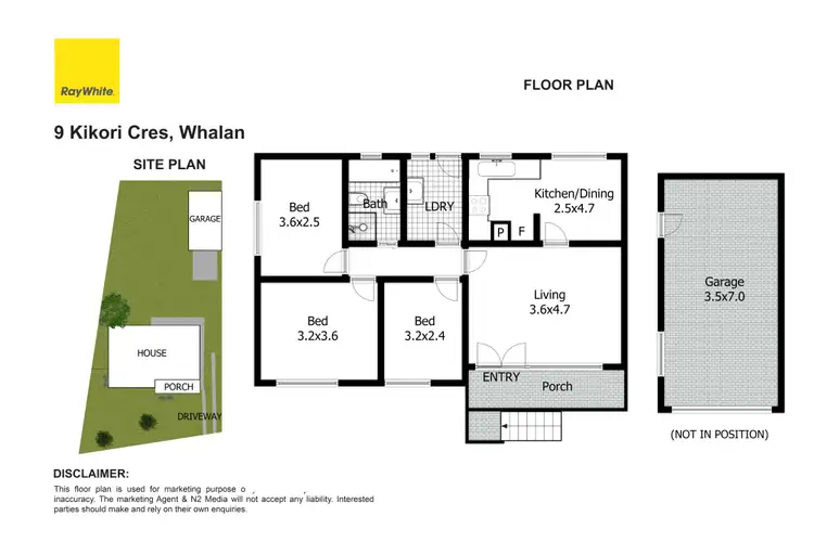Floorplan of Homely house listing, 9 Kikori Crescent, Whalan NSW 2770
