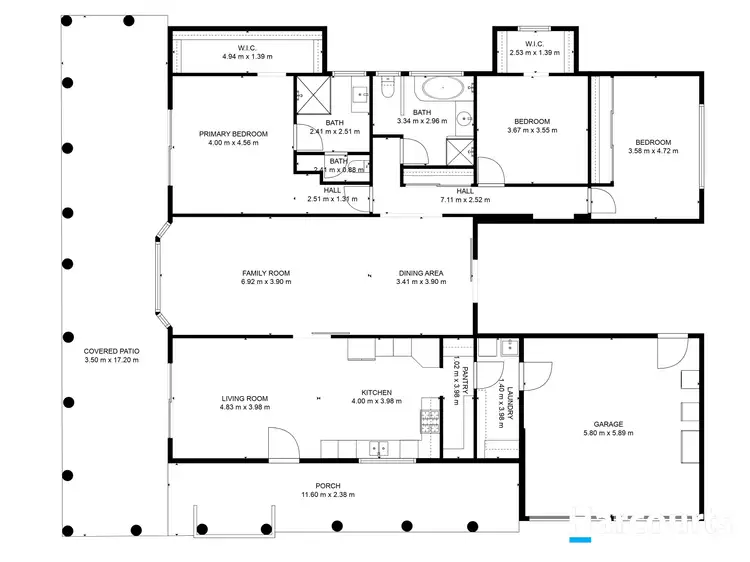Floorplan of Homely rural property listing, 47 POWELLS ROAD, Mcilwraith QLD 4671