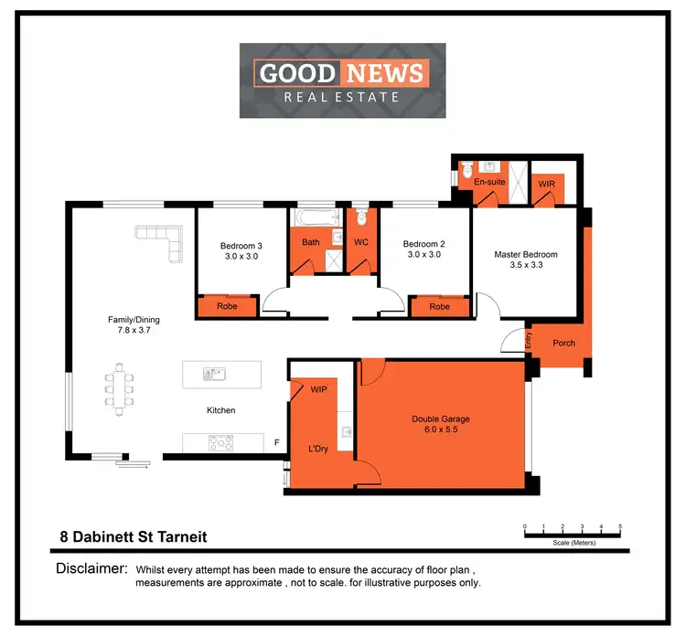 Floorplan of Homely house listing, 8 Dabinett Street, Tarneit VIC 3029