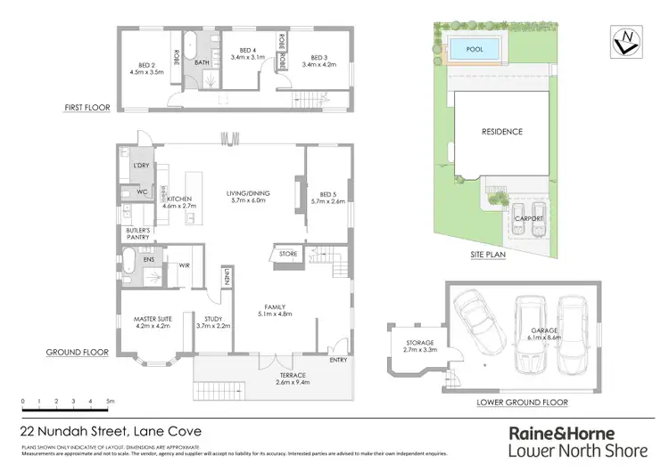 Floorplan of Homely house listing, 22 Nundah Street, Lane Cove NSW 2066
