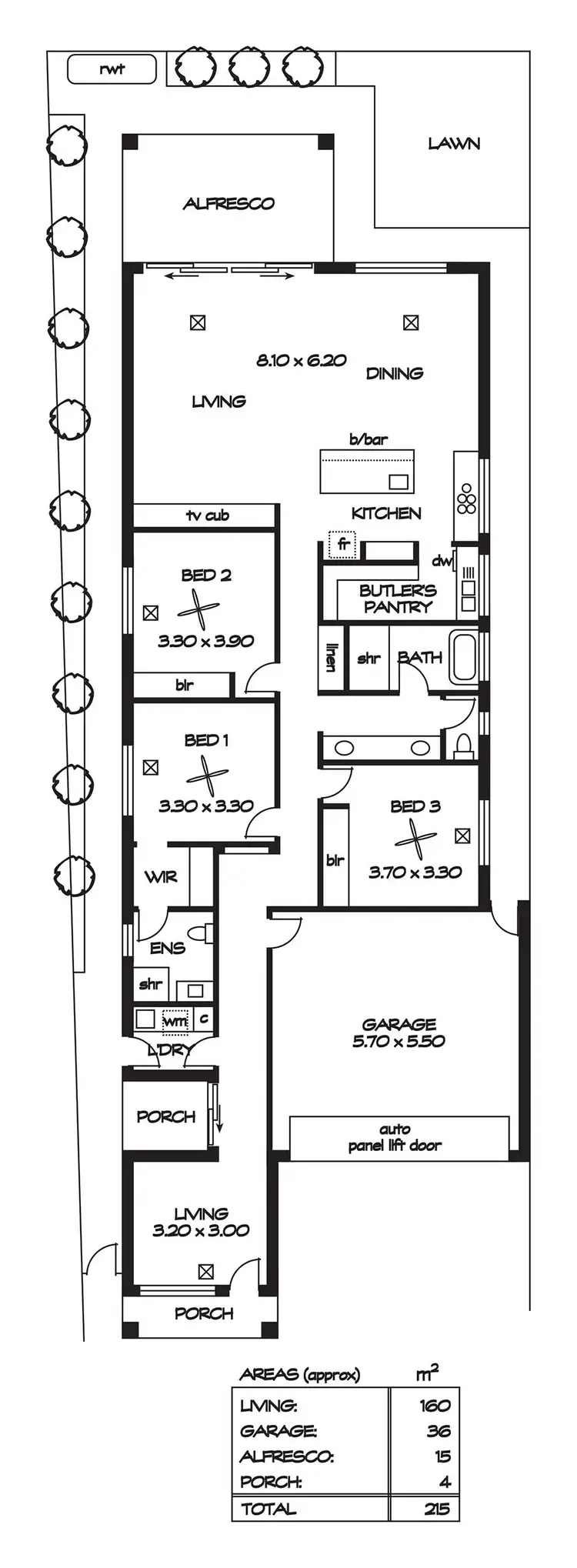 Floorplan of Homely house listing, 6A Philip Crescent, Valley View SA 5093