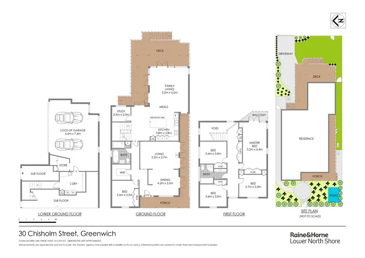 Floorplan of Homely house listing, 30 Chisholm Street, Greenwich NSW 2065