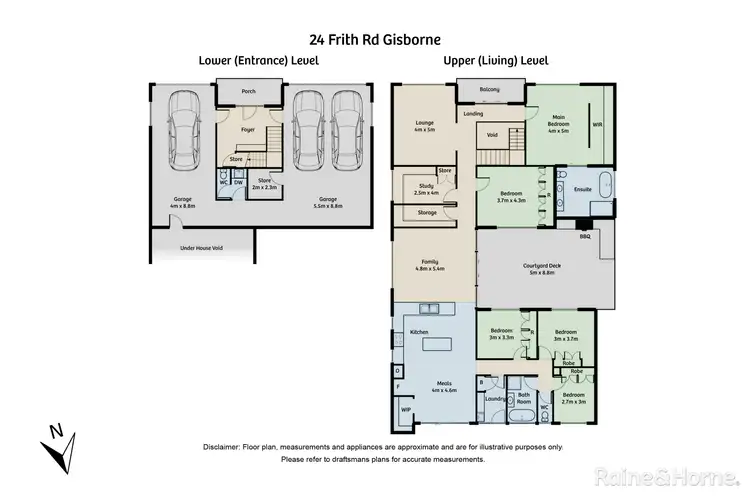 Floorplan of Homely house listing, 24 Frith Road, Gisborne VIC 3437
