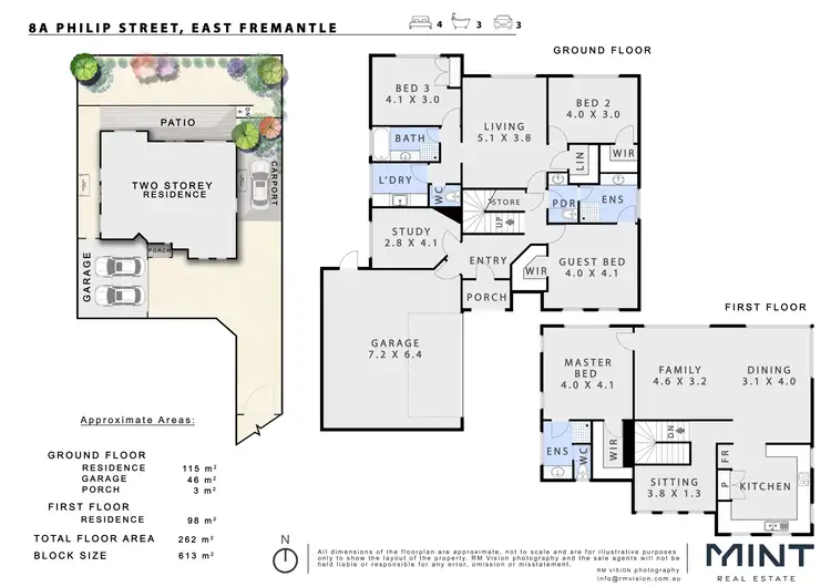 Floorplan of Homely house listing, 8A Philip St, East Fremantle WA 6158