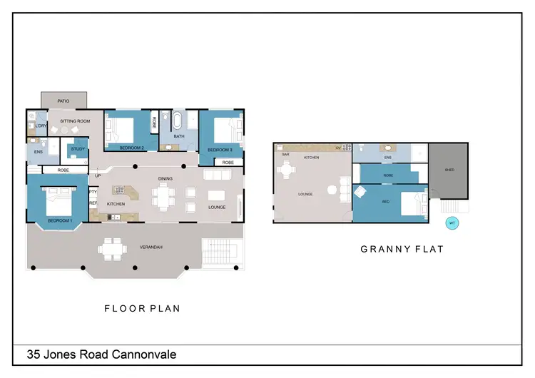 Floorplan of Homely house listing, 35 Jones Road, Cannonvale QLD 4802