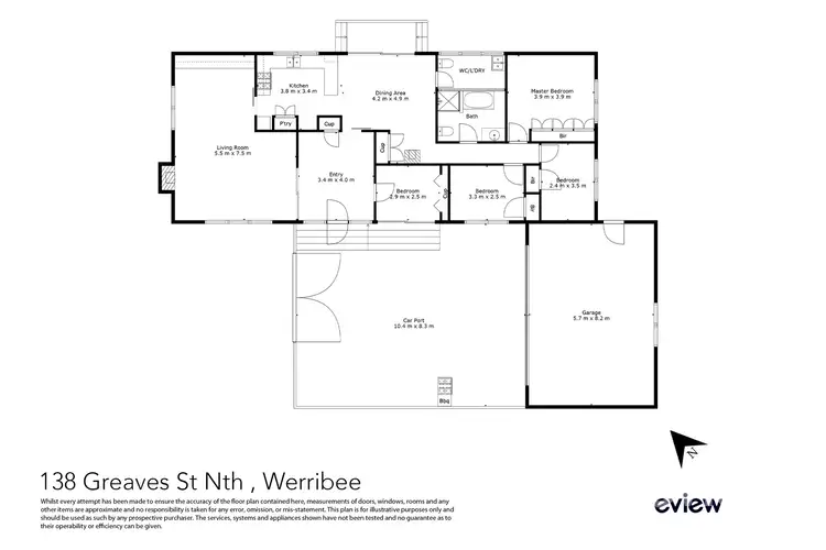 Floorplan of Homely house listing, 138 Greaves Street, Werribee VIC 3030