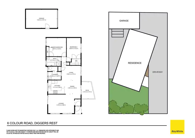 Floorplan of Homely house listing, 6 Colour Road, Diggers Rest VIC 3427