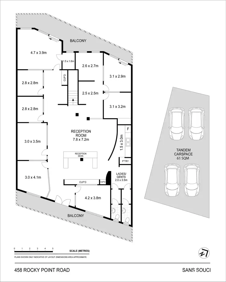 Floorplan of Homely other listing, 5/462 Rocky Point Road, Sans Souci NSW 2219