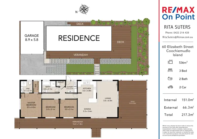 Floorplan of Homely house listing, 60 Elizabeth Street, Coochiemudlo Island QLD 4184