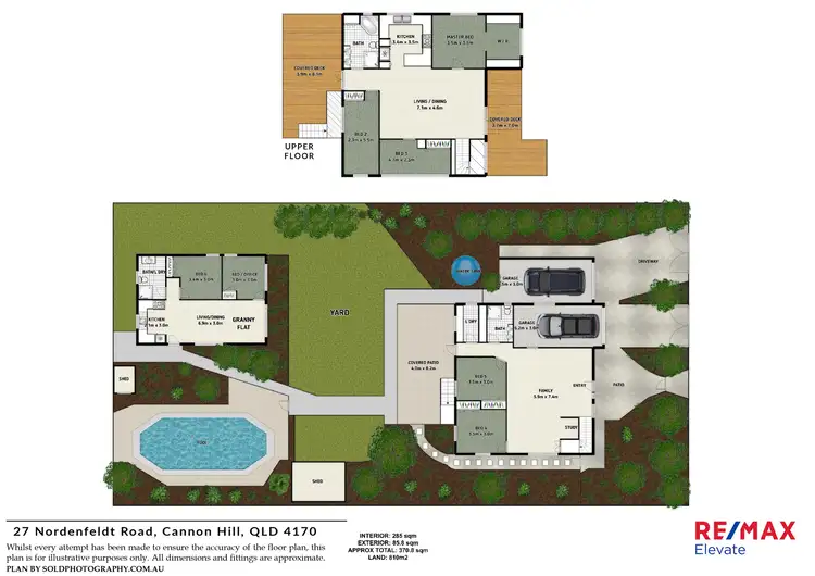 Floorplan of Homely house listing, 27 Nordenfeldt Road, Cannon Hill QLD 4170