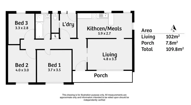 Floorplan of Homely house listing, 21 Slater Avenue, Mount Compass SA 5210