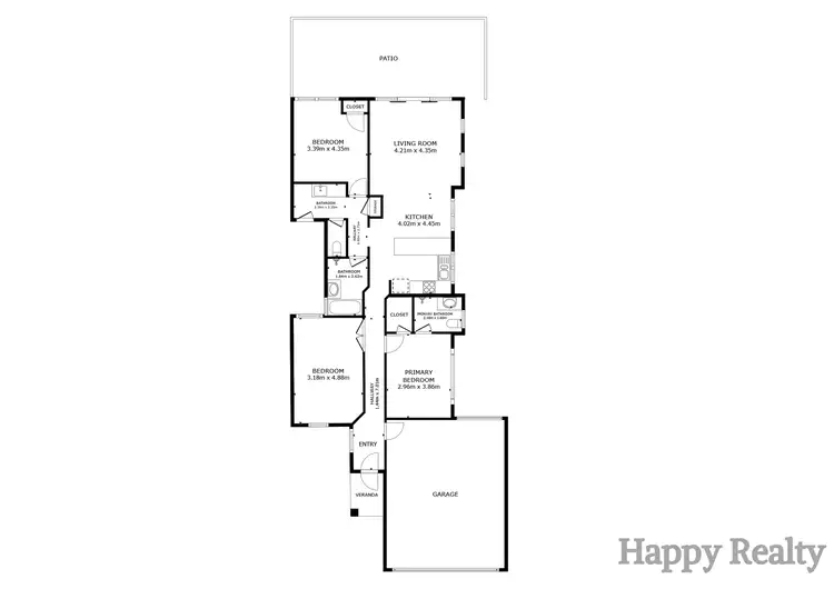 Floorplan of Homely house listing, 24A Barrett Street, Southern River WA 6110