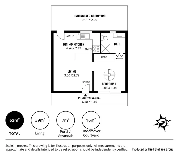 Floorplan of Homely house listing, 4/2-4 ATKELL AVENUE, Campbelltown SA 5074